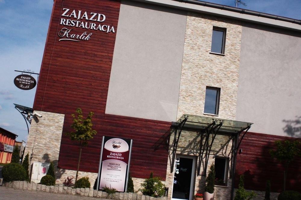 Zajazd Restauracja Karlik Radzionków Nowy Exterior foto